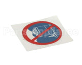 39043.0001 Bunn Decal, Do Not Submerge Server