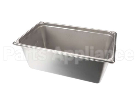 39368 Giles Pan, Breading, Ss, 8-In, W/Hole & Emboss