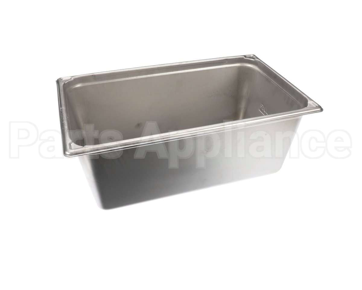 39368 Giles Pan, Breading, Ss, 8-In, W/Hole & Emboss