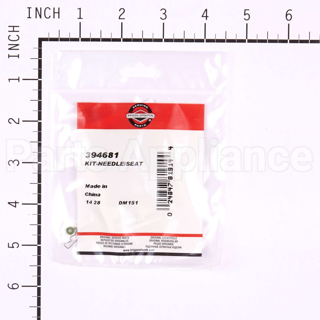 394681 Briggs & Stratton Kit-Needle/Seat