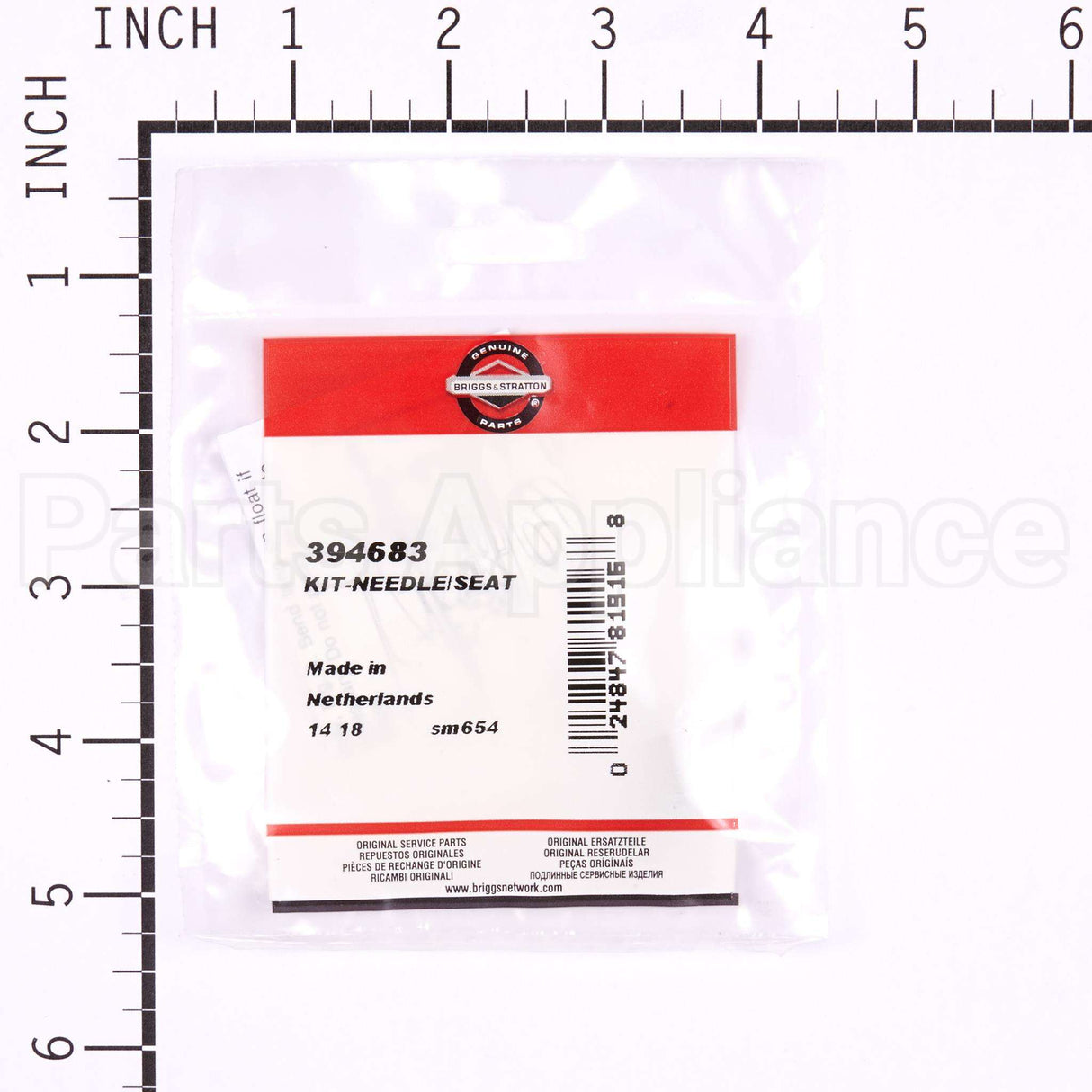 394683 Briggs & Stratton Kit-Needle/Seat