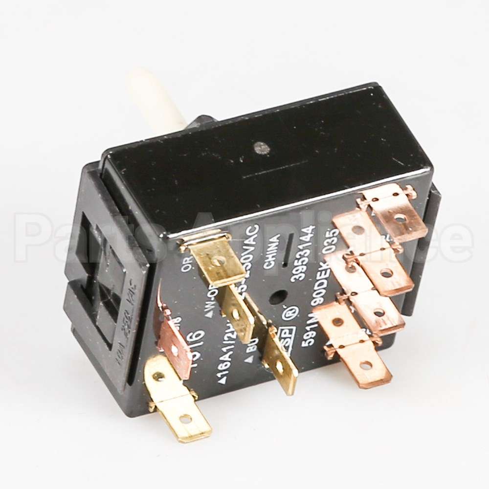 3953144 Whirlpool Switch-Rotary 5 Pos Fabr