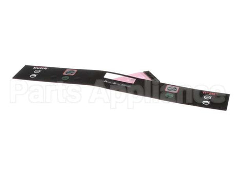39544.0000 Bunn Membrane Switch, Titan Dual
