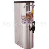 39600.0001 Compatible Bunn Iced Tea Dispenser Narrow 3 1/2 Gal Ch