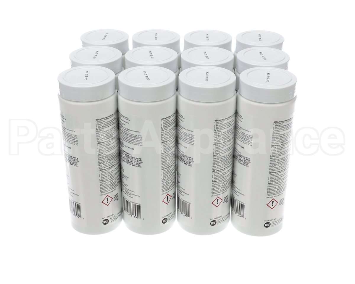 39637.0004 Bunn Cleaner, Brewer Tabz 12/Case