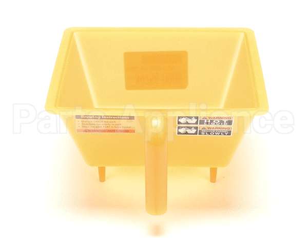 39756.1005 Bunn Kit, Funnel Assembly Sq Yellow