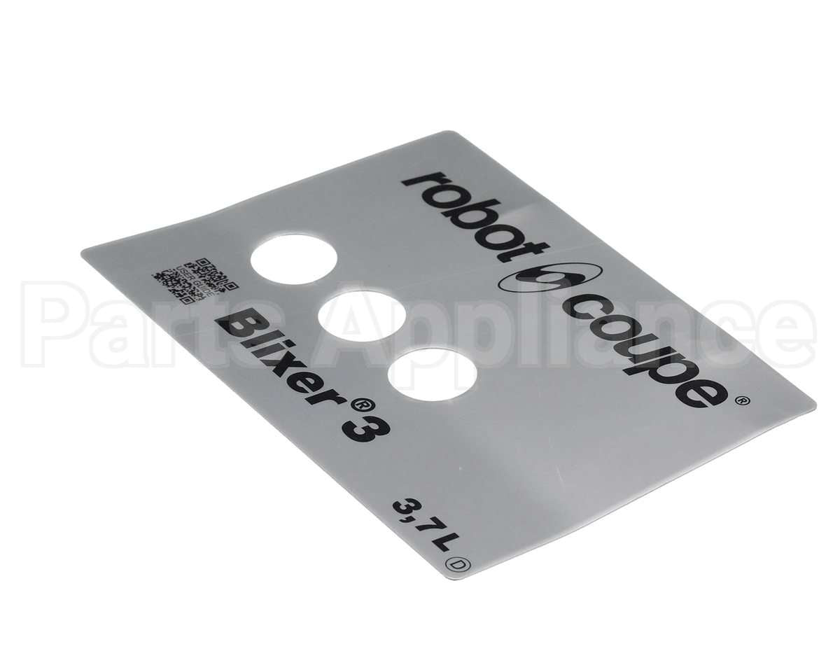 39784.0000 Robot Coupe Front Plate Assembly Blixer3D