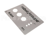 39818.0000 Robot Coupe Front Plate Assembly R502E