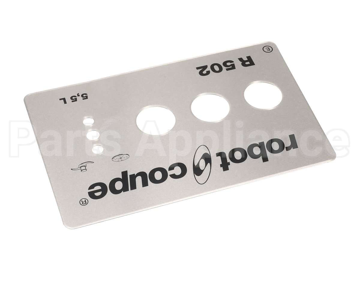 39818.0000 Robot Coupe Front Plate Assembly R502E