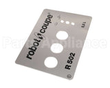 39818.0000 Robot Coupe Front Plate Assembly R502E