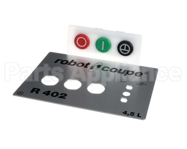 39984 Robot Coupe Control Panel Assembly-R402A