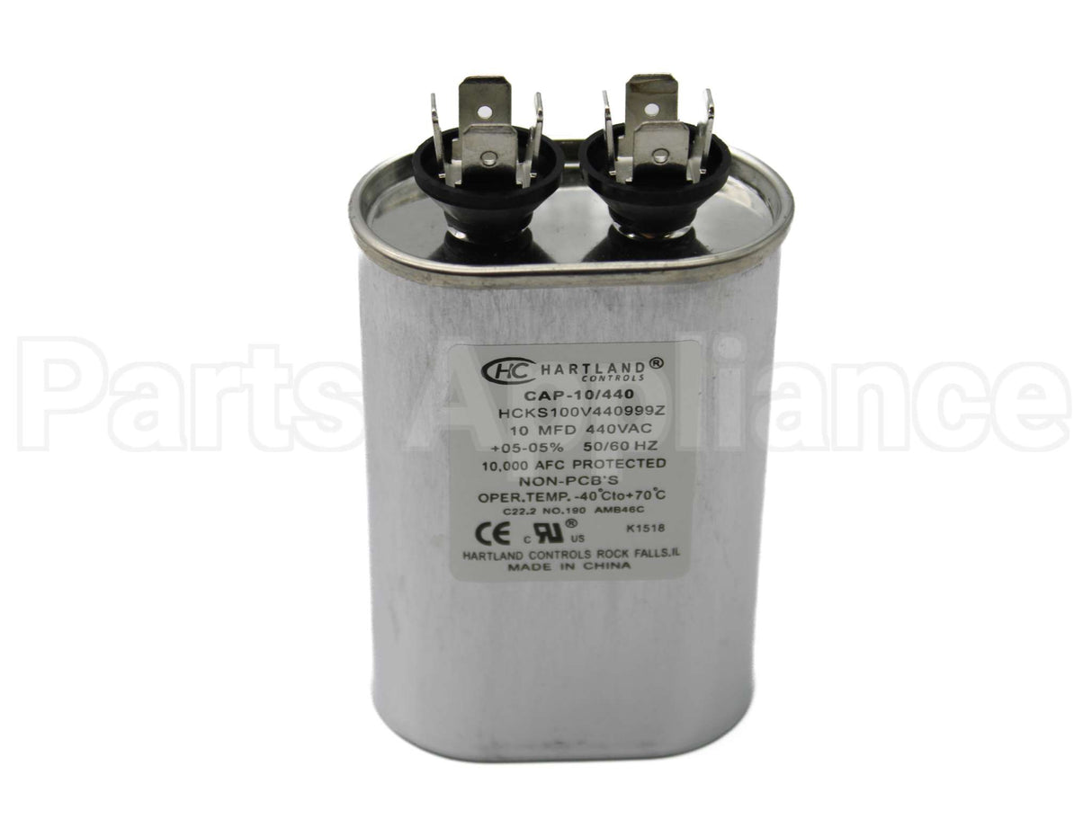 PE-12-0504 Enviro-Tec Capac 10 Mfd 370V Oval