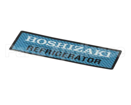 3B0043-01 Hoshizaki Label-Reach-In Refri