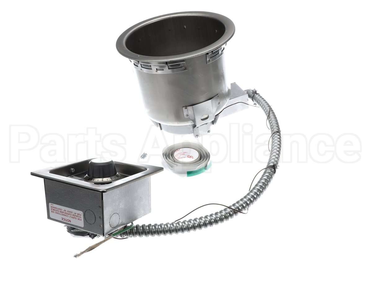 3P-SM507DULS120 Apw Wyott Round Warmer 7Qt T-Stat Contl