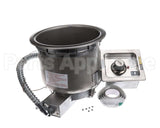 3P-SM507ULS-120 Apw Wyott Round Warmer Top Mount 7 Quart