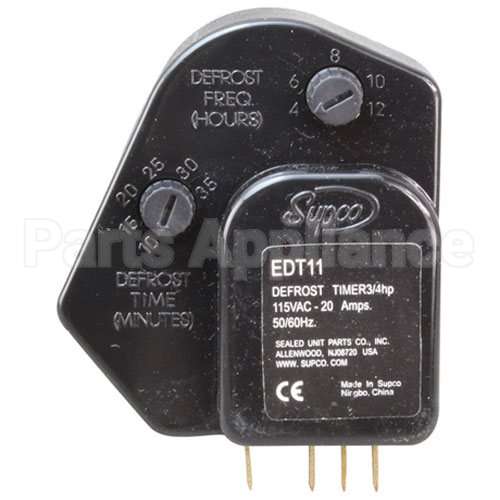 4-964 Compatible Continental Electronic Defrost Timer, Adjustable