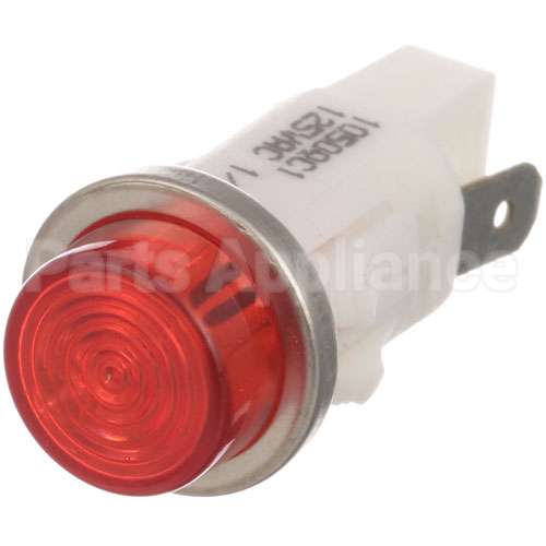 4-PL07 Compatible Southbend Signal Light 1/2" Red 125V