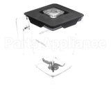 40-609-60 Blendtec 4 Sided Jar W/ Vented Lid