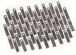40-703 Oregon Rake Tooth Blade Set Exmark