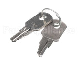 401-882D Beverage Air Key - Door Lock, Slide Mc