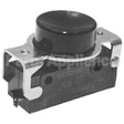 4010106A Compatible Roundup Switch, Mom On/Off Blk Pshbutn