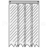 401SA8085090F Compatible Kason Kason - 401Sa8085090 Strip Curtain