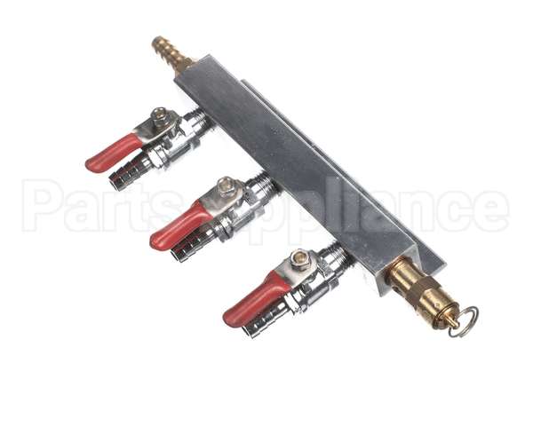 402-189A-- Beverage Air Co2 Distributor (3-Way) Brass