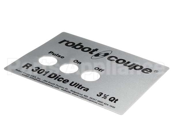 402522 Robot Coupe R301U Dice Front Plate