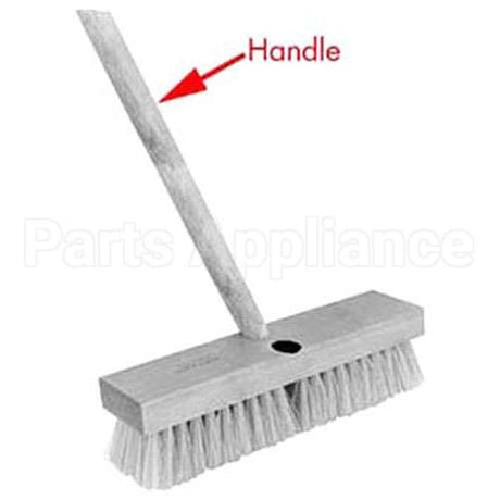 4026100 Compatible Carlisle Foodservice Tapered Wood Handle 54 In L X 1-1/8 In D