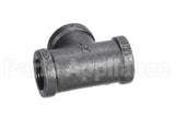 40296 Giles Tee,1/2 Npt Black Pipe