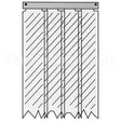 402SA8083884 Compatible Kason Kason - 402La8083884 Strip Curtain-Easimnt
