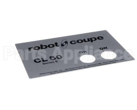 403985 Robot Coupe Front Plate Cl50E Usa