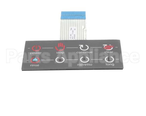 40500.1493 Thermoplan Keyboard Left Function Keys