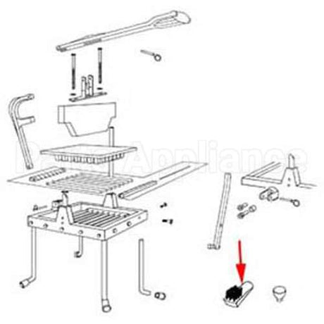 4052900 Compatible Carlisle Foodservice Brush, Lettuce Cutter