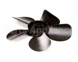 40628 Continental Refrigeration Blade, Fan (Evap) 5.56 Plastic Cw (Black