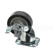 40700 Compatible Giles Caster, 5-In, Swivel, W/Brake, Plate Mou