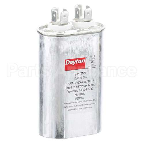 40704-09 Compatible Lbc Bakery Equipment Capacitor, 370Vac 60/50Hz