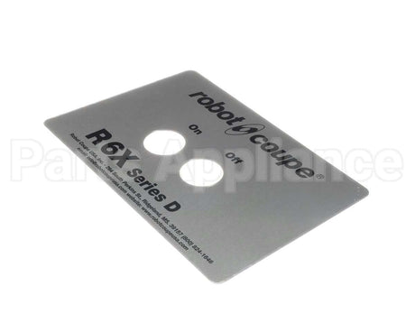 407233 Robot Coupe Front Plate R6X Series D