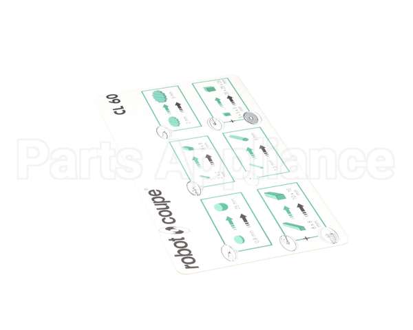 407295 Robot Coupe Cl60 Lateral Disc Plate