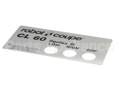 407347 Robot Coupe Cl60D Us Packaging