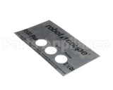 407677 Robot Coupe Front Plate R100 Plus V2