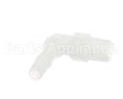 40783.0001 Bunn Elbow,1/8-27 Npt To 1/4 Barb Kynar