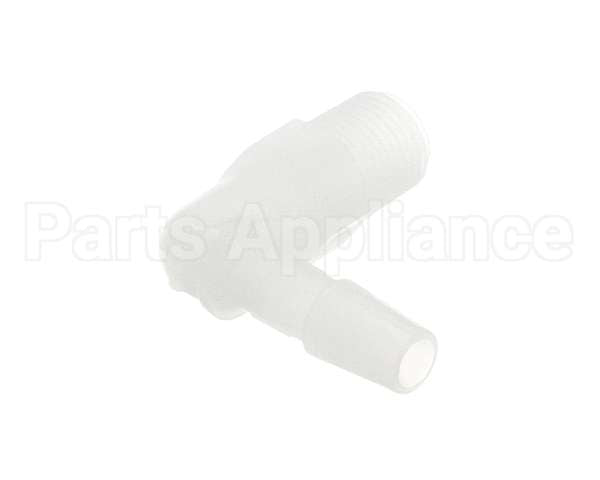 40783.0001 Bunn Elbow,1/8-27 Npt To 1/4 Barb Kynar