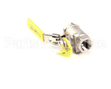 40784 Giles Valve, Ball, 1/2-In, S/S W/Nonstic Seals