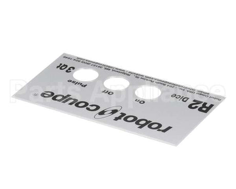 407902 Robot Coupe R2 Dice Front Plate