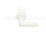 40877 Giles Fitting, 1/4 Barbed, 90-El, Nyl, 1/8 Npt