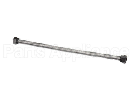 40907 Giles Corrugated Hose, 18-In, Ss, W/Nuts