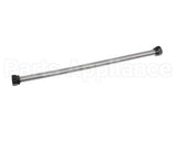 40907 Giles Corrugated Hose, 18-In, Ss, W/Nuts