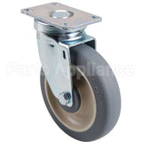 41021 Compatible Cambro Caster, Plate(5"Od, Swvl, Gray)