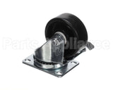411-043D Beverage Air Caster-3" Plate, Swivel, W/Brake